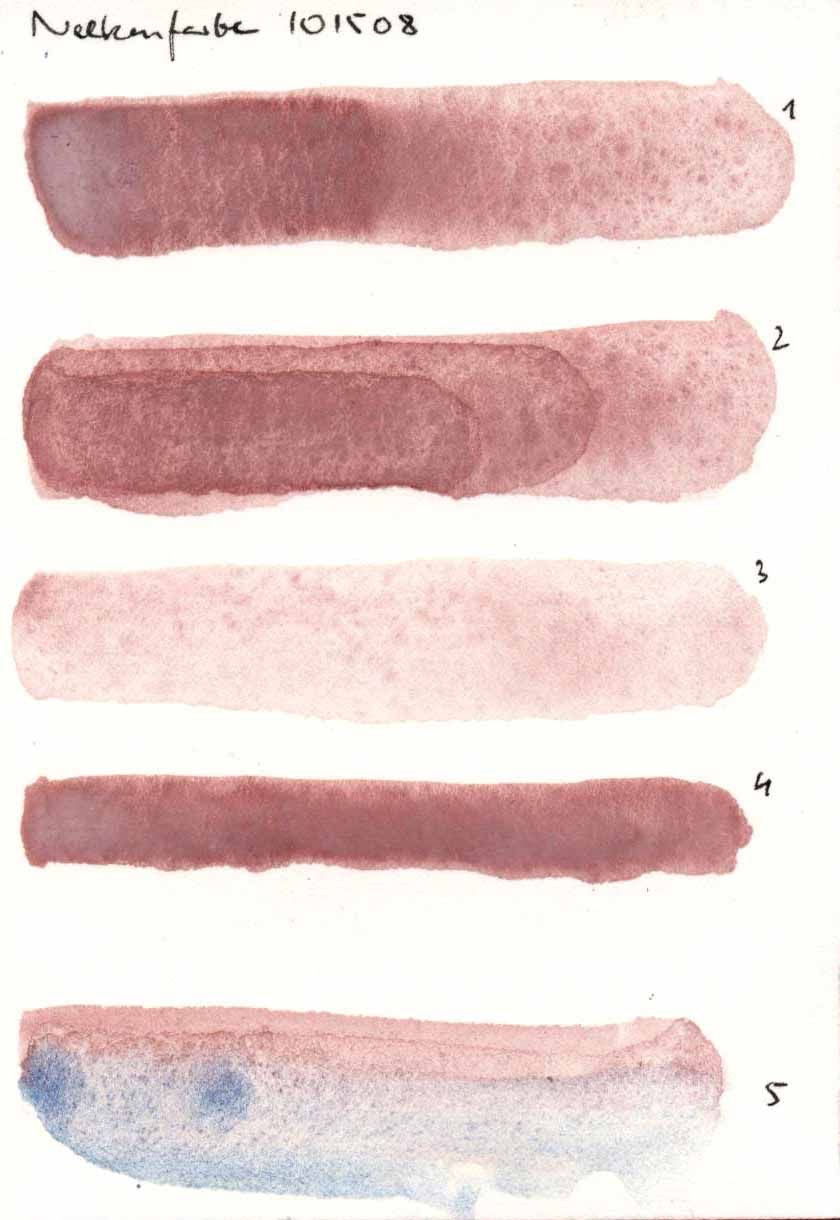 Kremer akvarel - růžová barva (plast, 3 x 1,8 x 1 cm)
